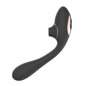 Hers: Vibrator with Sucking Clitoris Stimulation | Black