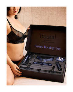 Bondage: Bound Luxury Posture Collar Bondage Set