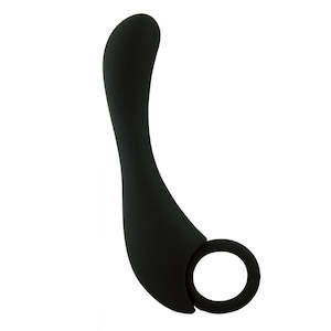 Little Turtle Black Silicone Prostate Massager II