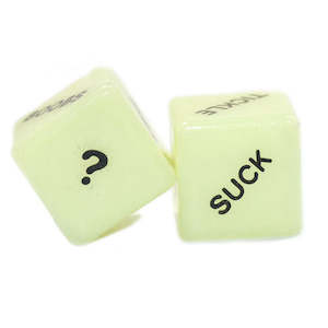Bondage: Glow in the Dark Foreplay Dice