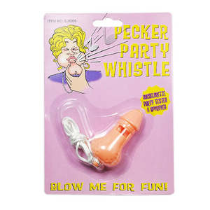 Plastic Pecker Hens Party Whistle