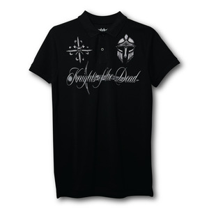 Knights Sword Black Polo