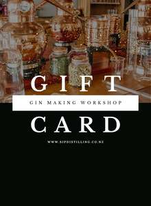 Gift Guide: Gin Making Workshop Experience - Gift Card
