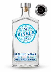 Chivalry Premium Vodka - 37.5% ABV, 700ml
