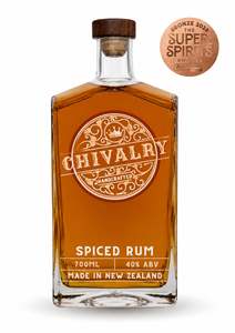 Chivalry Spiced Rum - 40% ABV, 700ml