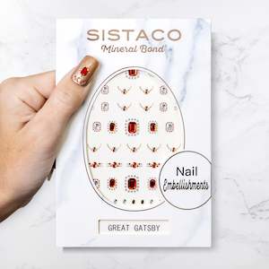 Nail Embellishments: Great Gatsby
