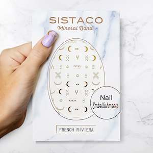 Nail Embellishments: French Riviera