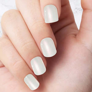 Sustainable Nails Only: Alabaster Glazed - Square Sustainable Nails