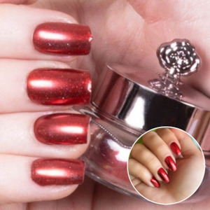 Ruby - Metallic Nail Powder