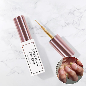 Liquids Base Top Coats: Fine Lines - Golden Glint