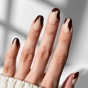 Sustainable Nails Packs Excluded: Velour Nights - Oval Sustainable Nails