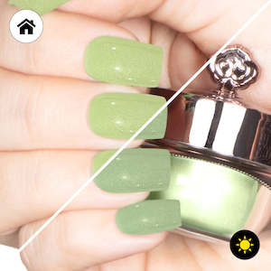 Colour Changing Nail Powders: Meadow - Classic Colour Changing Nail Powder