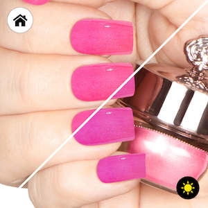 Colour Changing Nail Powders: Sugarplum - Classic Colour Changing Nail Powder