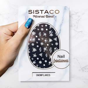 Sistaco Embellishments: Snowflakes