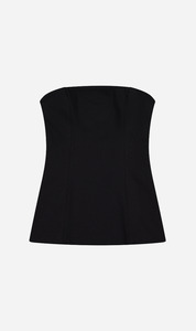 Last Ones: Rebe | Emma Strapless Top - Black