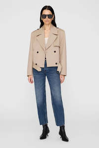 Last Ones: Anine Bing | Greer Jacket - Oatmeal