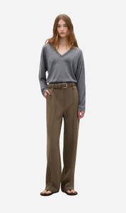 A Emery: A.Emery | Burton Knit - Grey Melange