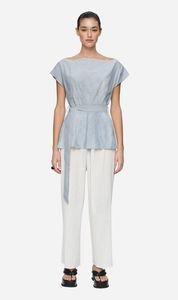 Marle | Jude Top - Bleu Stripe