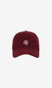 Anine Bing | Jeremy Baseball Cap AB - Cabernet