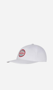 Caps: Malbon | In Golf We Trust Painters Hat - White