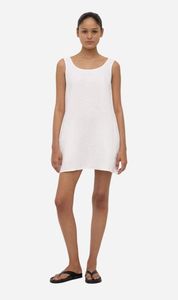 Summer Whites: Assembly Label | Selma Linen Mini Dress - White