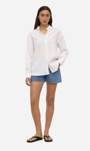 Assembly Label | Everyday Linen Long Sleeve Shirt- White