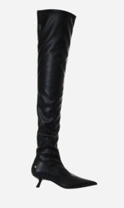 The Boot Edit: Anine Bing | Over The Knee Hilda Boots - Black