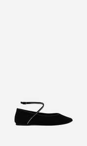 Shoe Sale: La Tribe | Maggie Flat - Black/Crystal