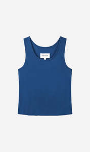 Tonywack | Garment Dyed Cotton Sleeveless - Indigo