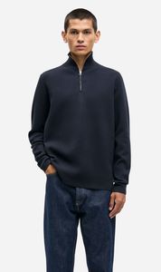 Samsoe Samsoe | Gunan Turtle Neck Zip - Sky Captain