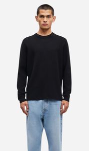 Samsoe Samsoe: Samsoe Samsoe | Gunan Crew Neck - Black