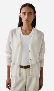 Laing: Laing | Fine Alpaca Cardigan - Cream