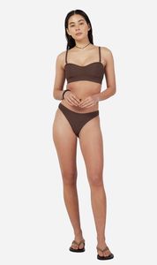 Dear Dylan: Dear Dylan | Sweetheart Swim Bralette - Umber