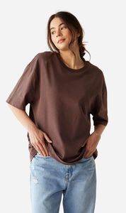 Dear Dylan | Oversized Tee - Umber