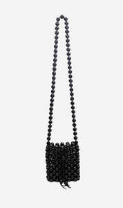 The Bag Collector: La Tribe | Beaded Crossbody Bag - Black