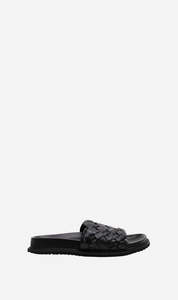 Sale Shoes: La Tribe | Weave Slide - Black