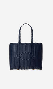 Palorosa: Palorosa | Medium Tote Basket - Midnight Blue