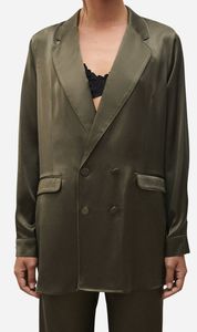 Green: Silk Laundry | Relaxed Blazer - Pine