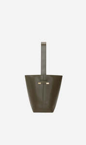 Victoria Beckham | The Dia Bucket Bag - Dark Khaki
