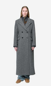 Wynn Hamlyn | Charlie Coat - Black/White