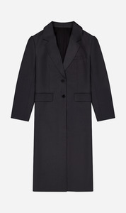 Womens Outerwear: Rebe | Icon Suiting Coat - Charcoal