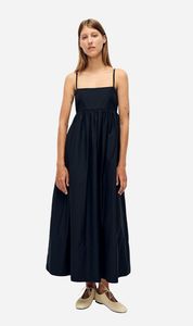 Silk Laundry | Cotton Silk Tulip Dress - Black