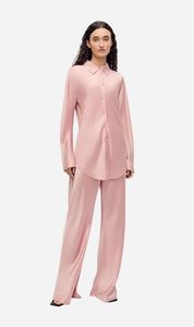 Silk Laundry | Bias Cut Pants - Sea Star