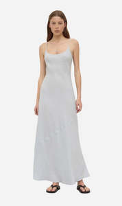 Assembly Label | Colette Linen Slip Dress - Cloud