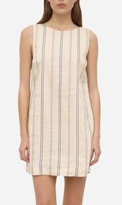 Assembly Label: Assembly Label | Ulani Stripe Mini Dress - Cream/Blue