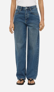 Assembly Label: Assembly Label | Oversized High Rise Jean - Dark Indigo Fade