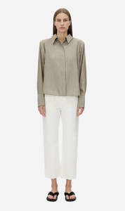 Camilla and Marc | Illias Shirt - Ash Stripe