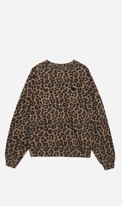 Full Price: Anine Bing | Miles Sweatshirt - Black & Brown Leopard
