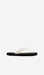 Beach Style: La Tribe | Canvas Thong - Cream