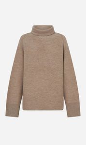 Camilla and Marc | Rohan Knit Funnel Neck Sweater - Oatmeal Melange